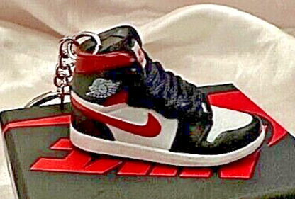Nike trainer Sneaker keyring 3D Jordan Mini keychain sports shoe Car Key No Box.