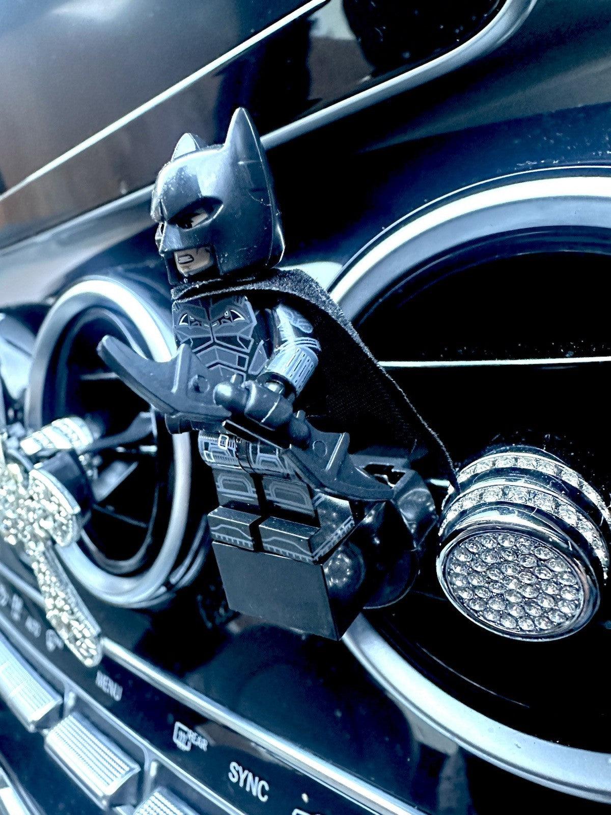 Batman Fairy Car Air Freshener Mini Handmade Figure Clip Vent Scent Christmas