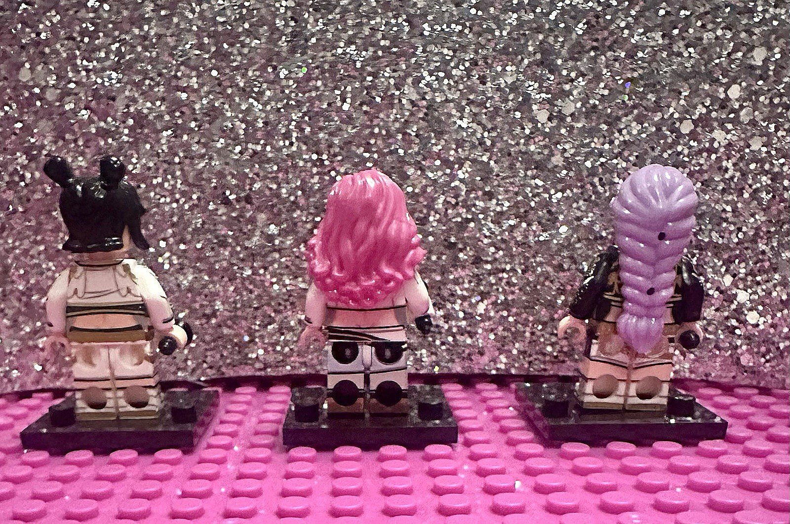 Custom Kpop Demon Hunters Anime Film Super Hero 3 X Mini figure Toy