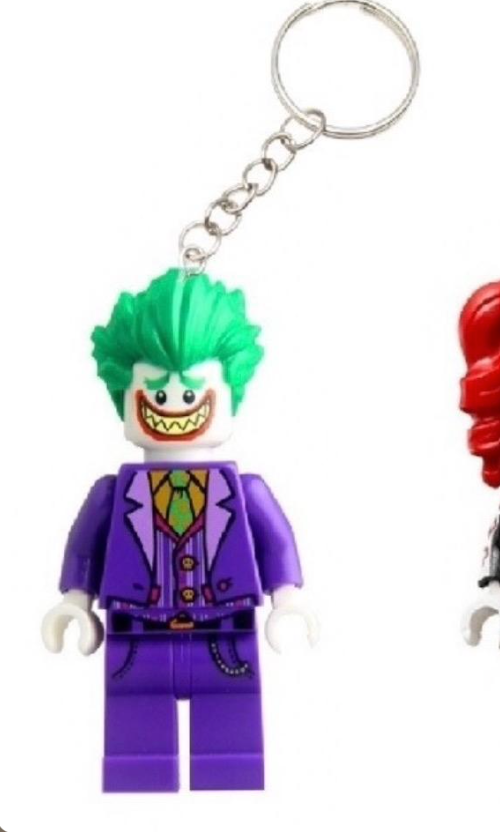 Joker & Harlequin 2 Couples Keyring Pink Batgirl DC Bag Charm Car Chain Key Gift