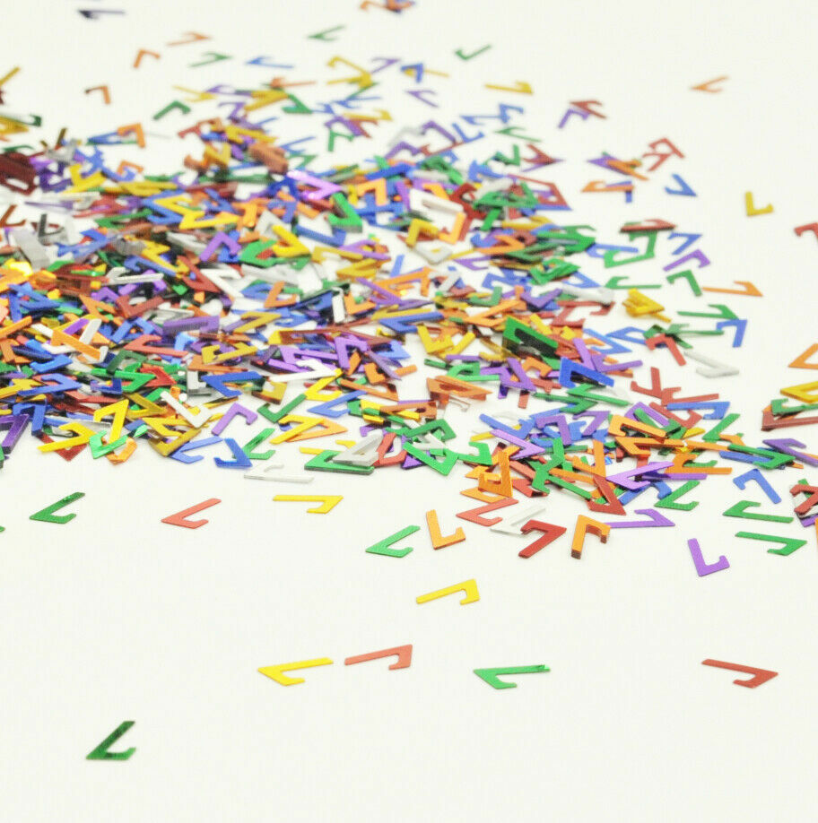 Multicolour Birthday Party Table Confetti Decorations Age 2,3,4,5,6,7,8,9,10 80 