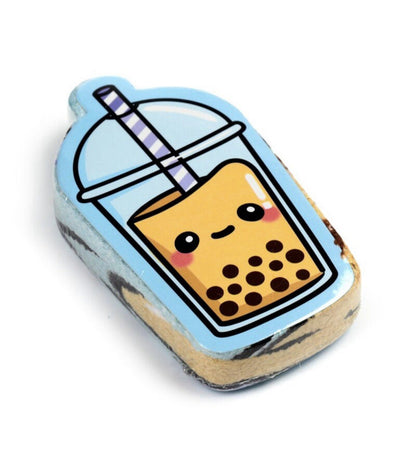 Bubble Tea Magic Flannel Kawaii Gift Xmas Travel Towel Stocking Filler