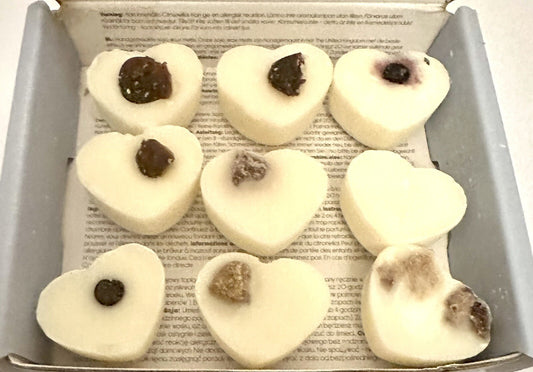 Strawberry Cream Blueberry Set 9 Handmade Soya Wax Melts Vegan Palm Oil Free