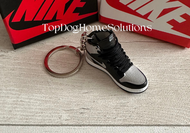 Nike trainer Sneaker keyring 3D Jordan Mini keychain sports shoe Car Key No Box.