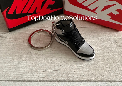 Nike trainer Sneaker keyring 3D Jordan Mini keychain sports shoe Car Key No Box.