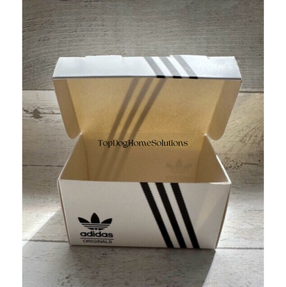 ADIDAS Mini Trainer Sneaker Shoe Box Gift Sport Football Red White Blue Pink