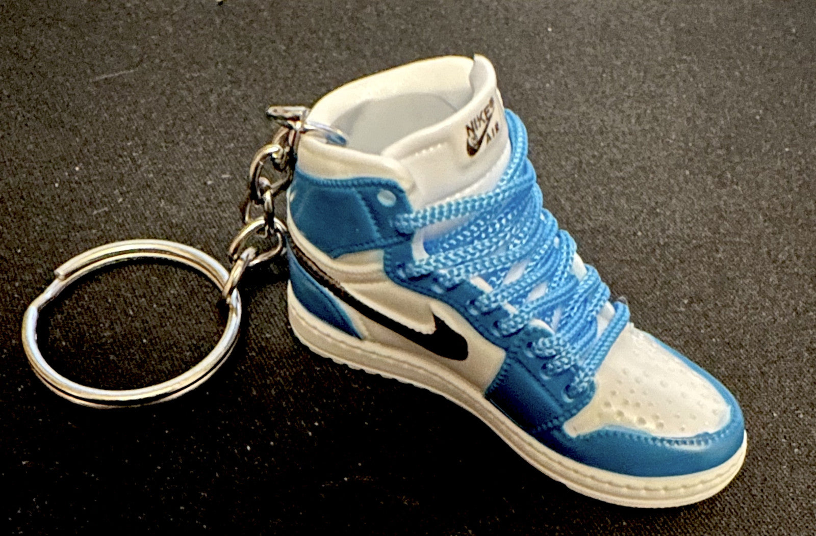 Nike trainer Sneaker keyring 3D Jordan Mini keychain sports shoe Car Key No Box.