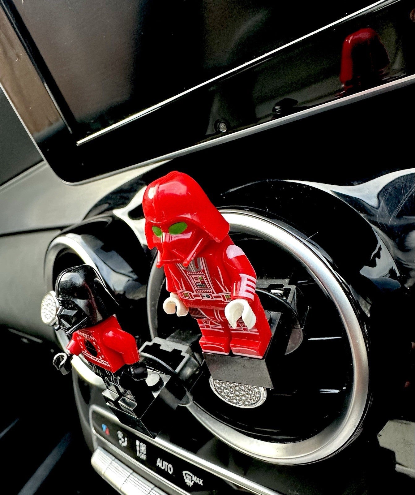 Christmas Star Wars Darth Car Air Freshener Mini Figure Car Clip Vent Scent Gift