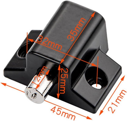 Sliding Patio Door Lock Security Dead Bolt Push Key Locking UPVC Metal Windows