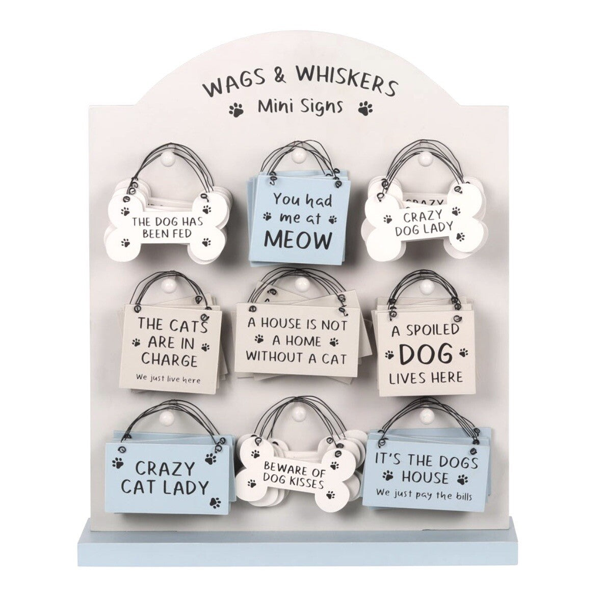 Wooden Dog Cat Hanging Sign Funny Mini Plaque Home Christmas Love Pet Gift