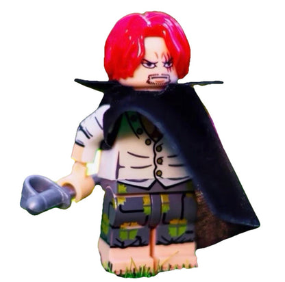 One Piece Luffy Ace Nami Sanji Broke Robin Franky 15 Pcs Minifigures Toy Brick