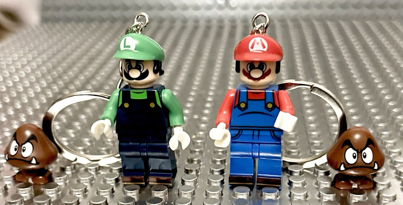 Super Mario Luigi Keyring Gaming Gamer DS Mario kart All stars