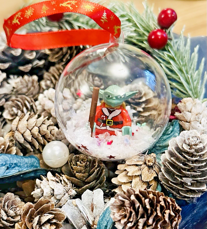 Christmas Star Wars Mini Figure Bauble Hanging Snowflake Tree 3D  Handmade Xmas