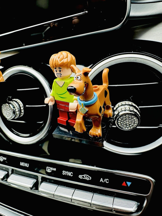 Scooby Doo Shaggy Car Air Freshener Figure Mini Clip Vent Scent Perfume