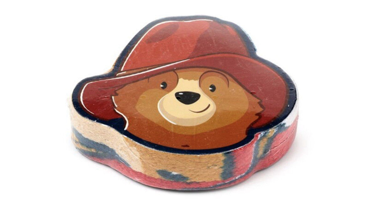 Kids Paddington Bear magic flannel expanding face towel bath wash Christmas Gift