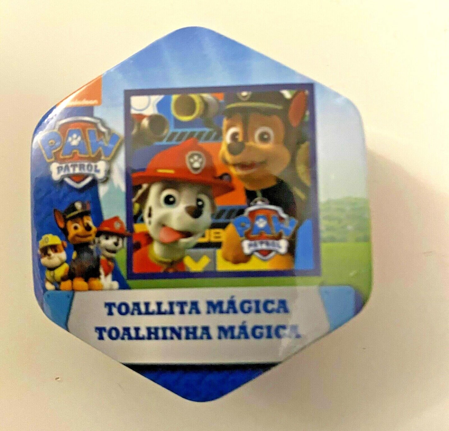 Paw Patrol magic flannel kids dog cloth towel expanding bath Ryder Chase Rocky