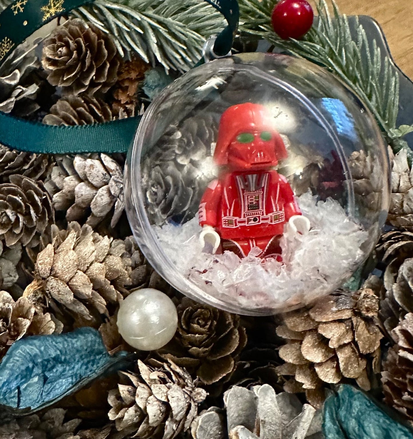 Christmas Star Wars Mini Figure Bauble Hanging Snowflake Tree 3D  Handmade Xmas