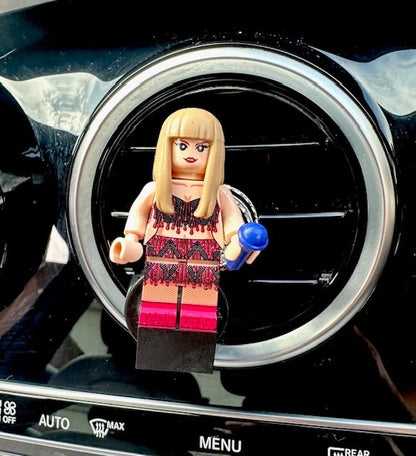 Taylor Mini Pop figure Car Air Freshener Vent Clip On Gift Fragrance Christmas