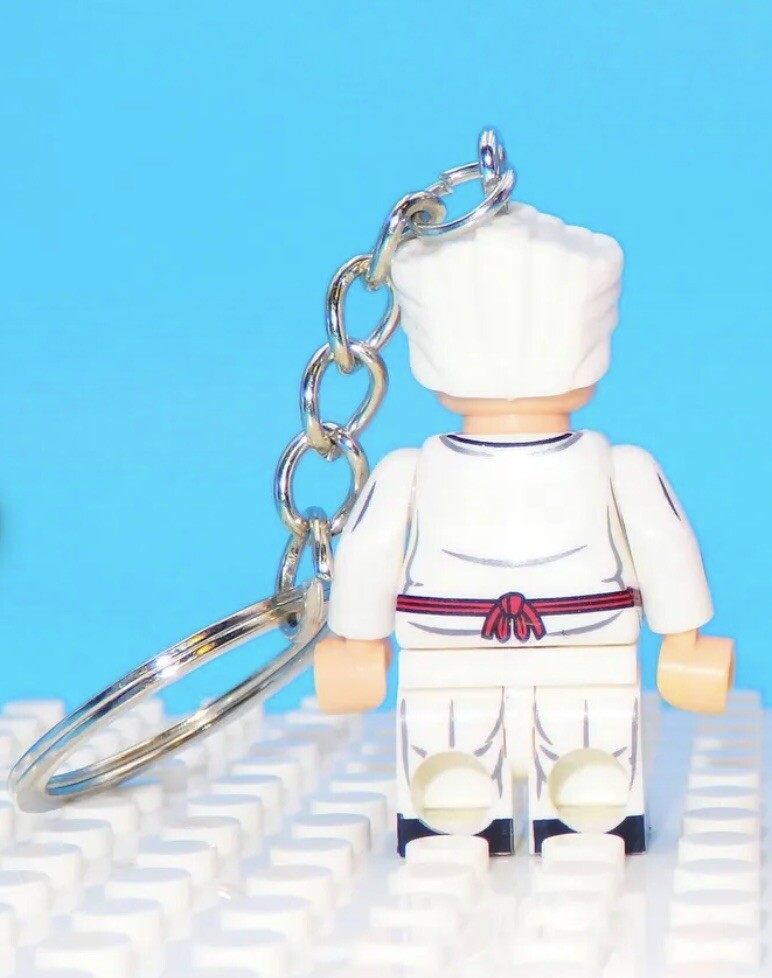 KFC MINI FIGURE KEYRING BAG CHARM PENDANT CHICKEN COLONEL GIFT FOODIE FAST FOOD