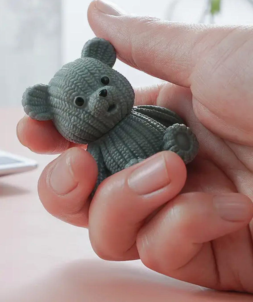 Pocket Bear Hug Teddy Worry Anxiety Gift Bag Love Good Luck Birthday positivity