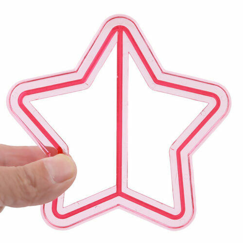 💜 Kids Heart & Star Sandwich crust Cutter Shape Cake Bread Toast Maker Tool fun