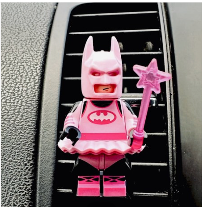 Batman Fairy Car Air Freshener Mini Handmade Figure Clip Vent Scent Christmas