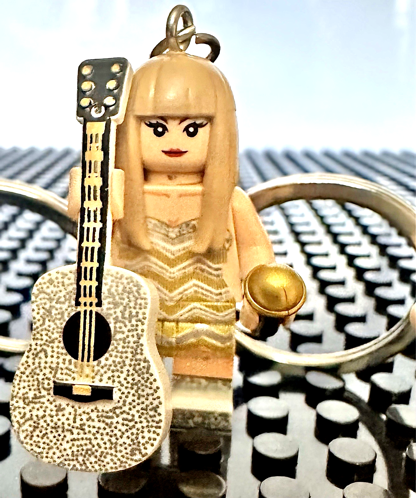 Cute Taylor Inspired 3D Mini Figure Keyring Keychain Eras Gift Music Pop Singer