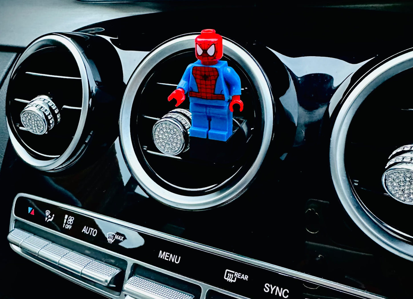 Marvel Hulk Thor Air Freshener Mini Figure Car Clip Vent Scent Fathers Day Gift