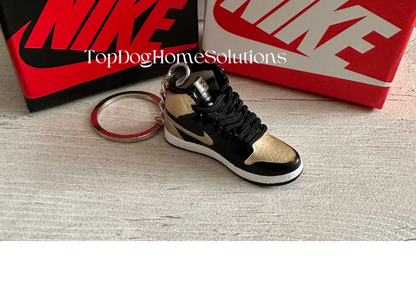 Nike trainer Sneaker keyring 3D Jordan Mini keychain sports shoe Car Key No Box.