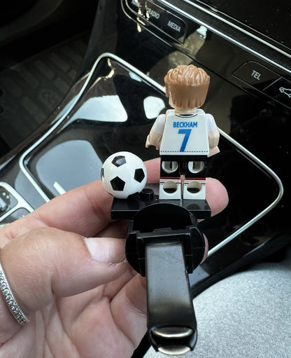 England Football Air Freshener Mini Figure Car Clip Vent Scent Fathers Day Gift