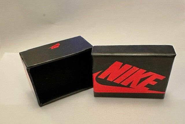 3d nike Sneaker trainer key ring Jordans metallic Mini sports shoe Gift Box High