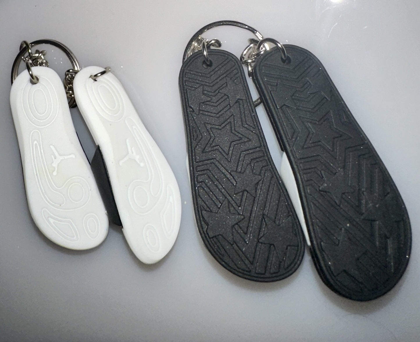Nike Sliders flipflop Keyring Summer Adidas Air Jordans Fila Vans gift Shoe box