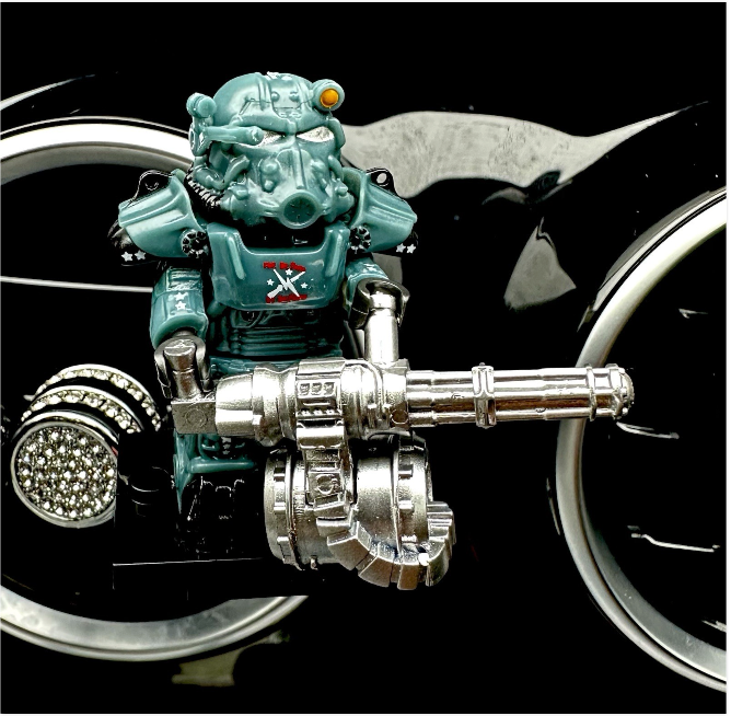 Fallout T60 Car Air Freshener Mini Figure Gaming Clip Vent Scent Gift