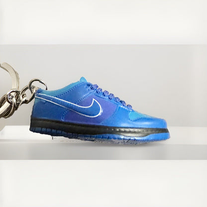 Nike Keyring Dunks Blue Lobster Low SB Trainer Sneaker 3D Keychain no box