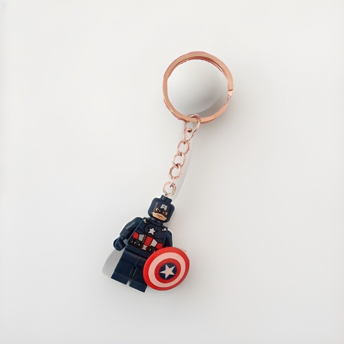 Marvel Iron Man Wolverine 3D Keyring Bag Charm Car Chain Key Gift