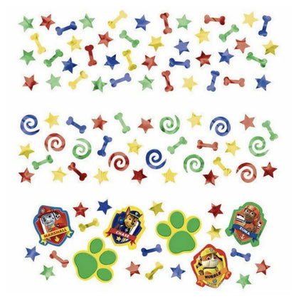 Paw Patrol Table Confetti Decoration Kid's Birthday Foil 34g Party Chase