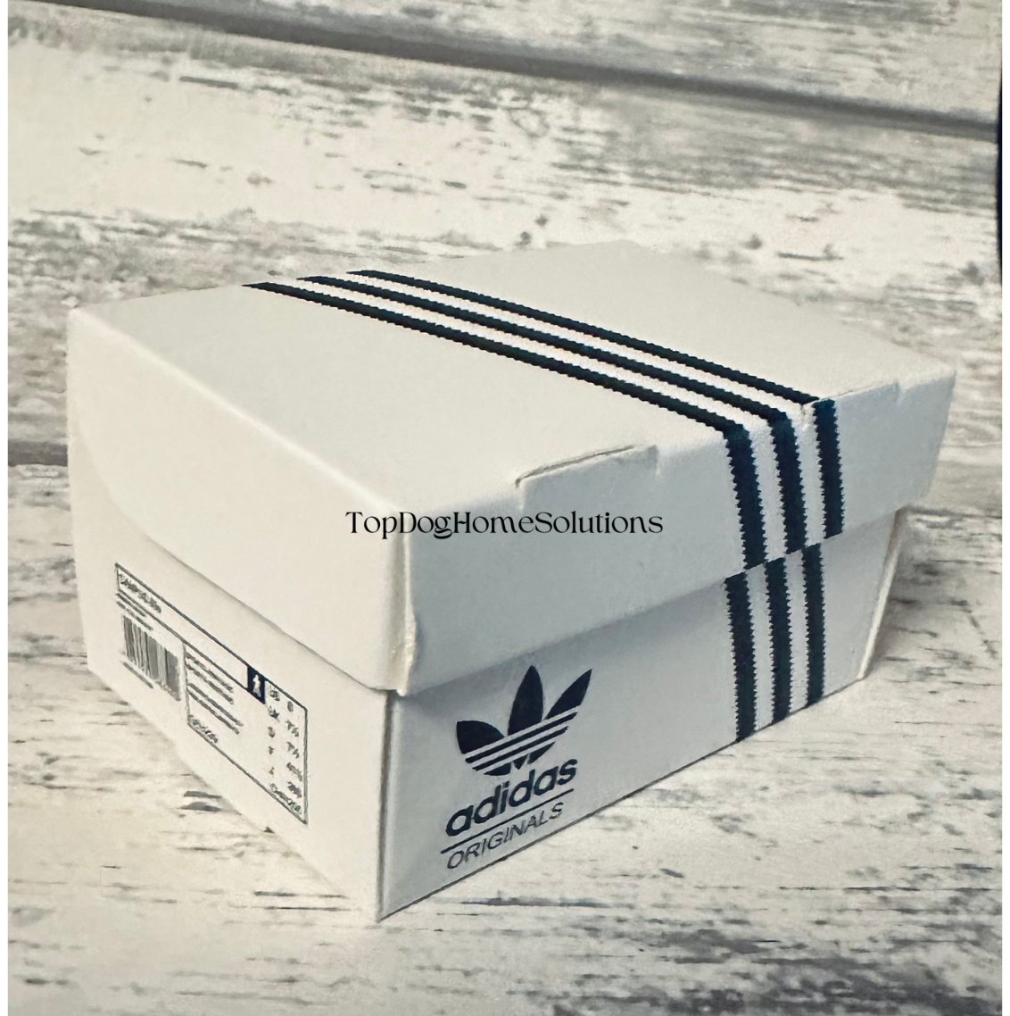 ADIDAS Mini Trainer Sneaker Shoe Box Gift Sport Football Red White Blue Pink