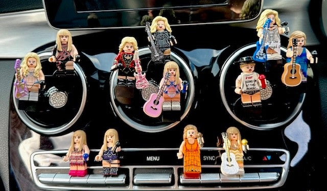 Taylor pop singer Air Freshener Mini Figure Car Clip Vent Scent Christmas Gift