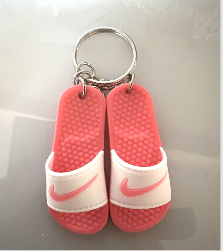 Nike Sliders flipflop Keyring Summer Adidas Air Jordans Fila Vans gift Shoe box
