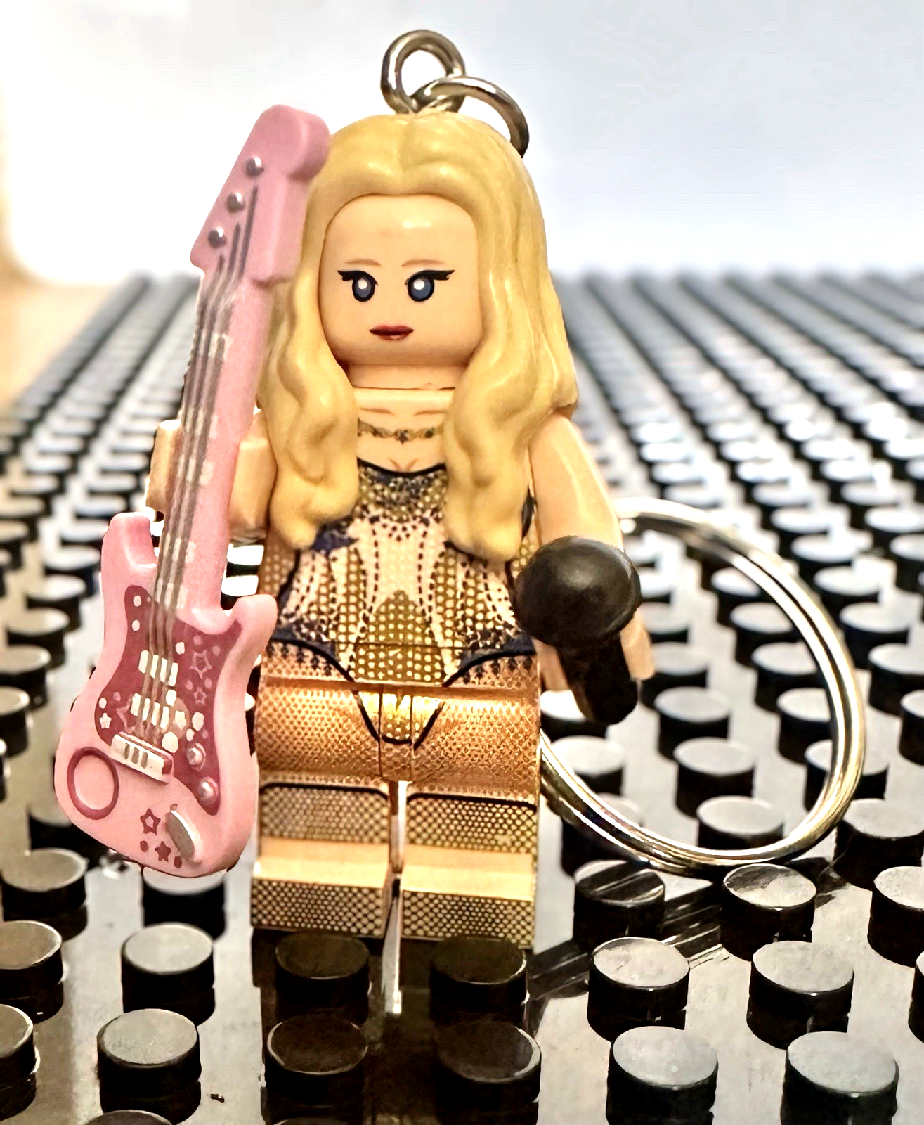 Cute Taylor Inspired 3D Mini Figure Keyring Keychain Eras Gift Music Pop Singer