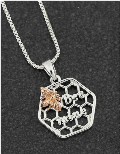 Equilibrium Bee Mine Bee Pendant  girlfriend Necklace Gift boxed Christmas