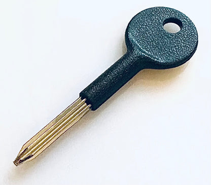 SPARE STAR SECURITY KEY Chubb Rack Bolt Door Window Lock Replace Lost black TDHS