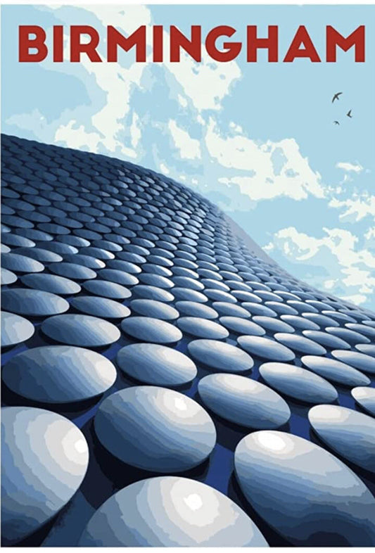 Birmingham Selfridges Hanging Card Gift Plaque Inc Envelope Greeting Landmark