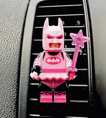 Batman Fairy Car Air Freshener Mini Handmade Figure Clip Vent Scent Christmas