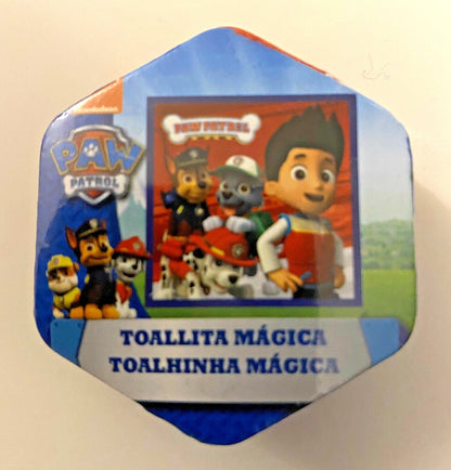 Paw Patrol magic flannel kids dog cloth towel expanding bath Ryder Chase Rocky