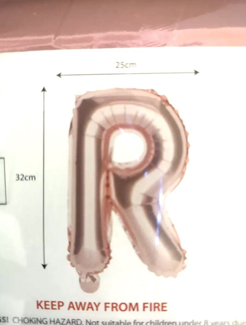 ROSE GOLD “PARTY” WORD LETTERING BALLOON SELF INFLATING NO HELIUM REQUIRED