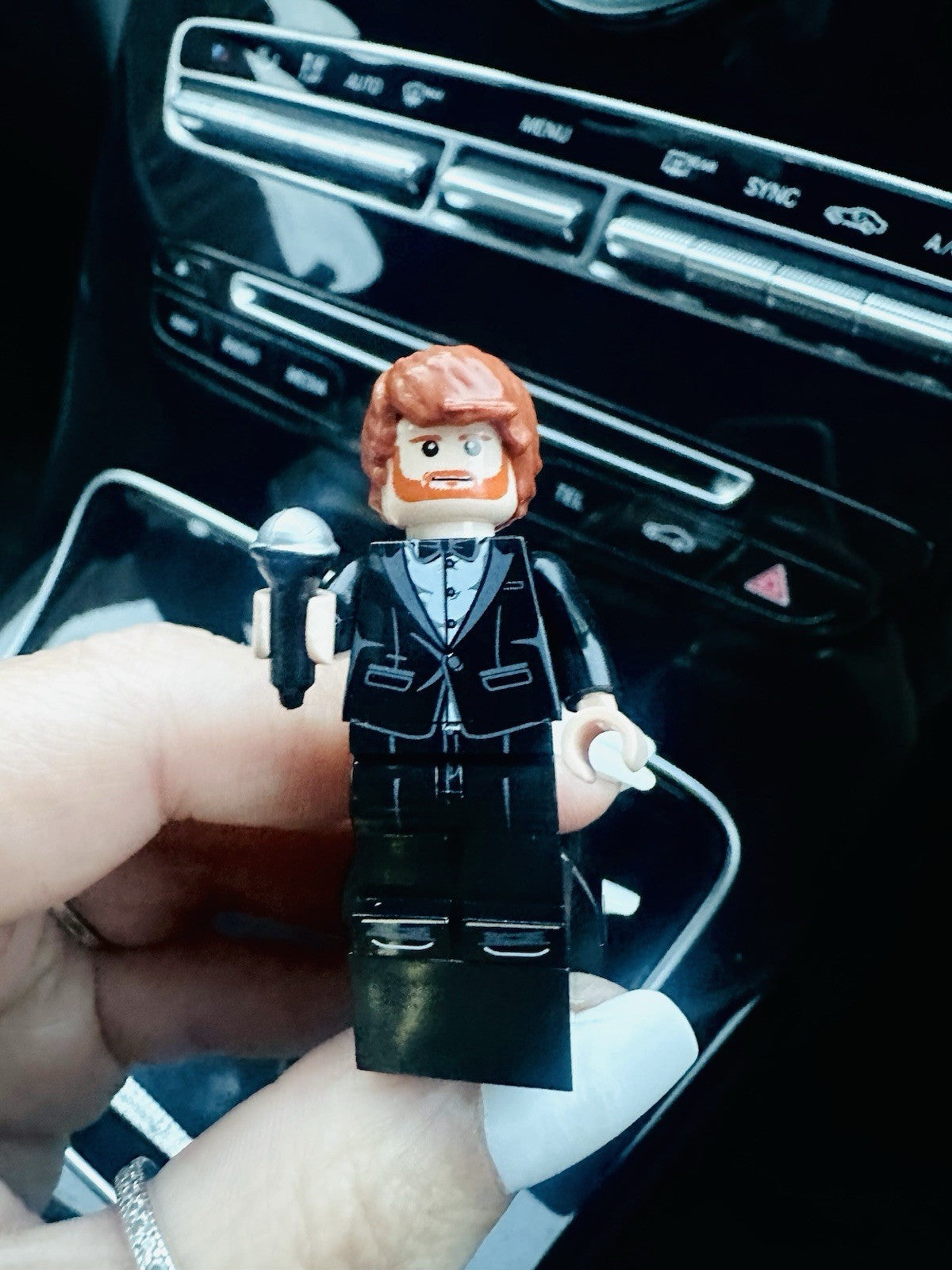 Ed Sheeran Air Freshener Music Singer Mini Figure Car Clip Vent Scent  Gift