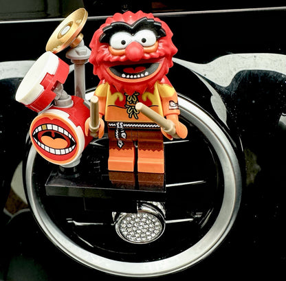 The Muppets Kermit Custom Lego Car Air Freshener Mini Figure Clip Vent  71033