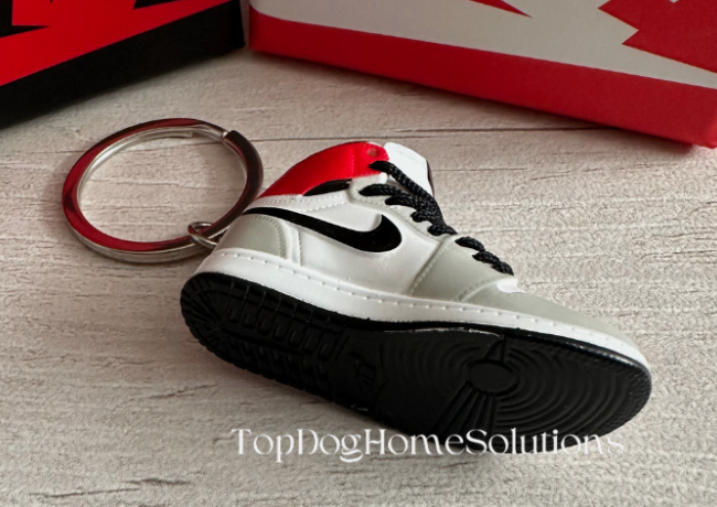 Nike trainer Sneaker keyring 3D Jordan Mini keychain sports shoe Car Key No Box.