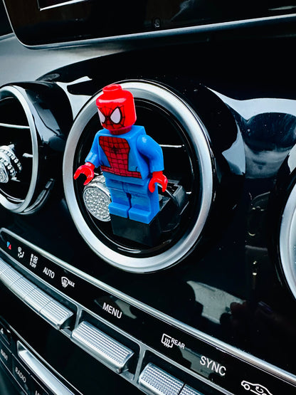 Marvel Hulk Thor Air Freshener Mini Figure Car Clip Vent Scent Fathers Day Gift